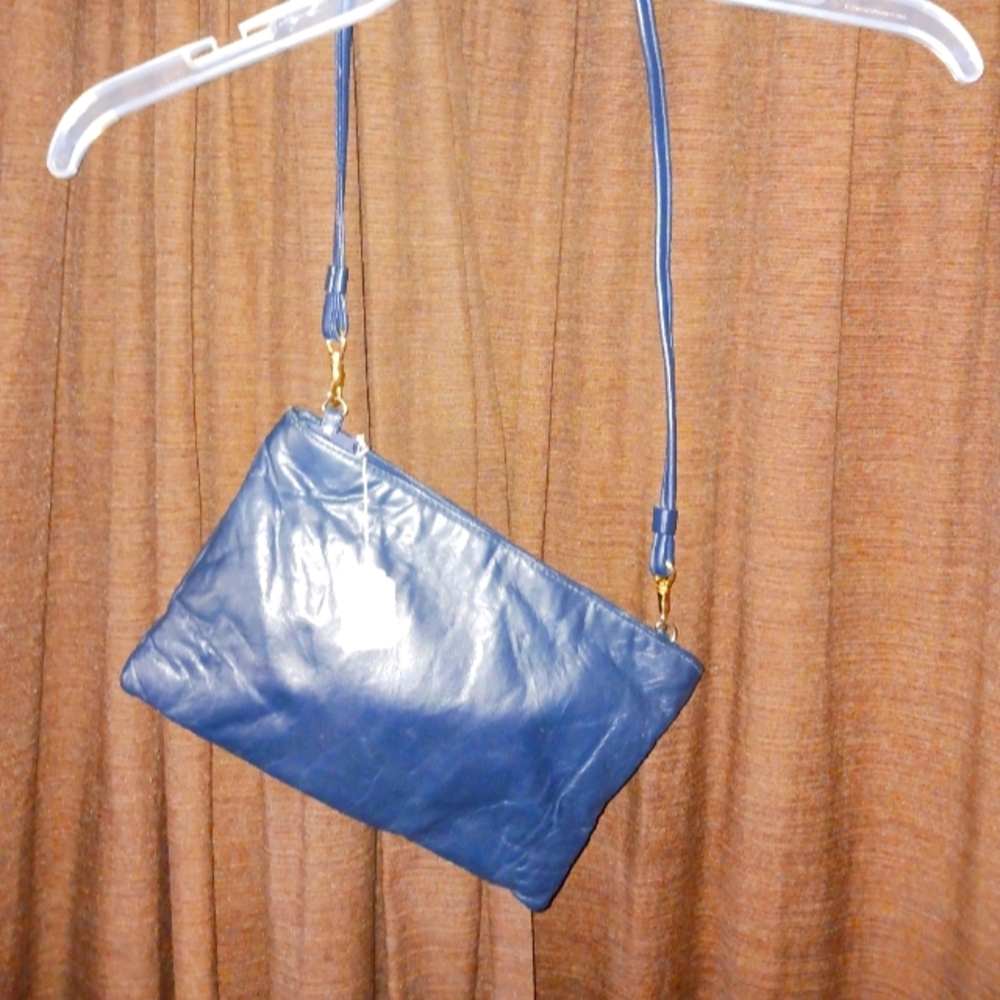 Genuine leather crossbody